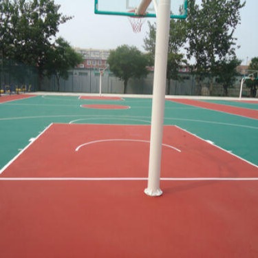 优质环保硅pu篮球场，篮球场施工建设，篮球场施工厂家
